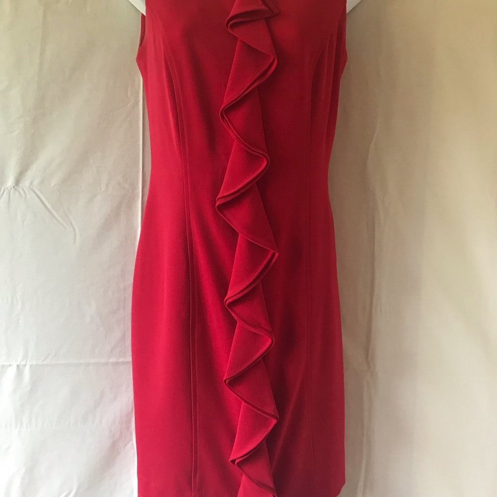 Woman’s Dress, Red, Size 6